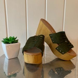 Seychelles platform wedge sandal